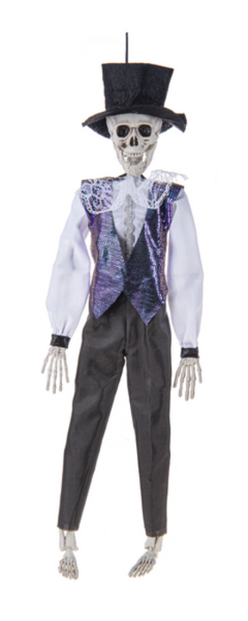 Tuxedo Costume Skeleton Ornament