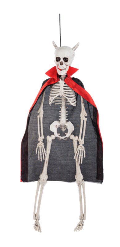 Devil Costume Skeleton Ornament