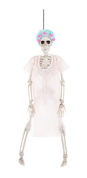 Nightie Costume Skeleton Ornament
