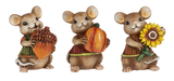 Blessed and Thankful Mouse Pocket Charm - Assorted Styles