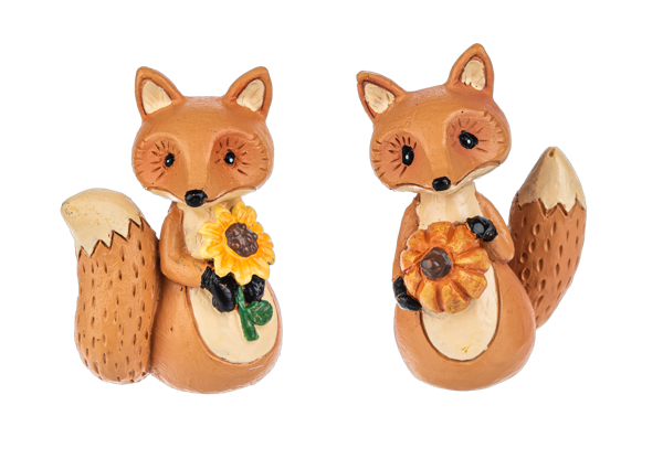 Autumn Joy Fox Pocket Charm