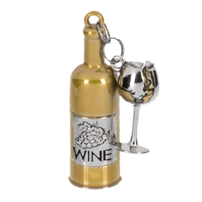 White Wine Happy Hour Pocket Charm