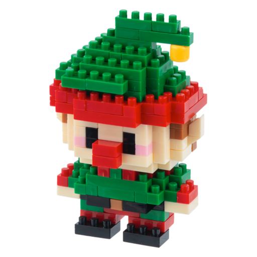 3D Christmas Building Blocks - Elf