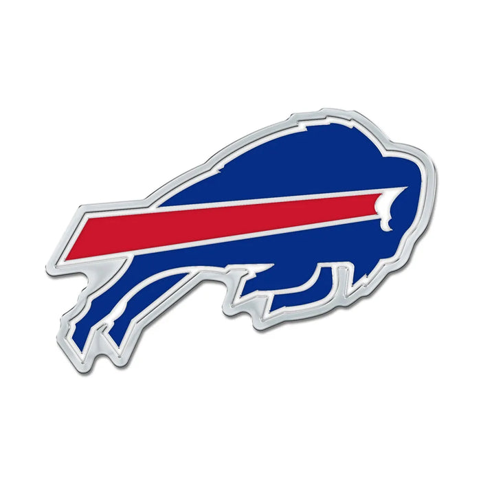 Buffalo Bills Free Form Full Color Metal Auto Emblem