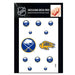 Buffalo Sabres Face and Nail Decal Pack