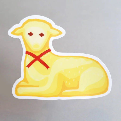 Butter Lamb Vinyl Sticker