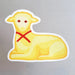 Butter Lamb Vinyl Sticker
