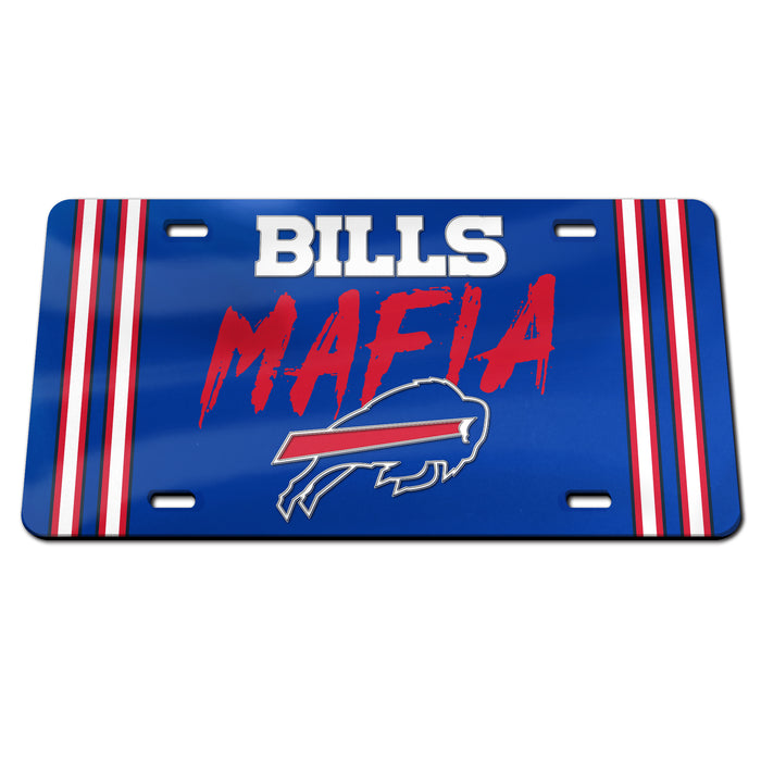 buffalo bills mafia license plate cover