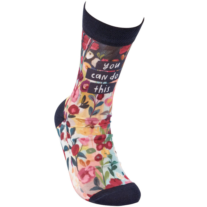 You Can Do This Crew Socks