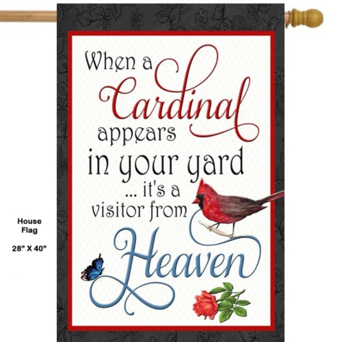 Cardinal Heaven Banner Flag