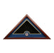 US Coast Guard Emblem Burial Flag Display Case