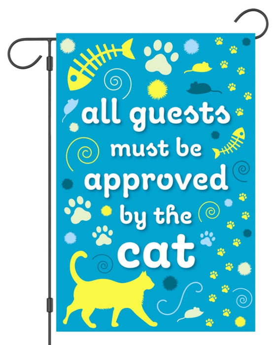 Approved By The Cat Garden Flag