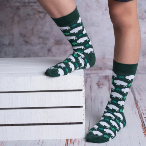 Irish Buffalo Crew Socks