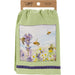 Lavender Bees Kitchen Towel