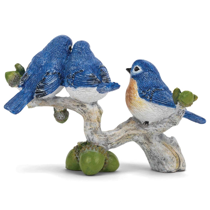 Bluebird Trio Resin Tabletop Figurine