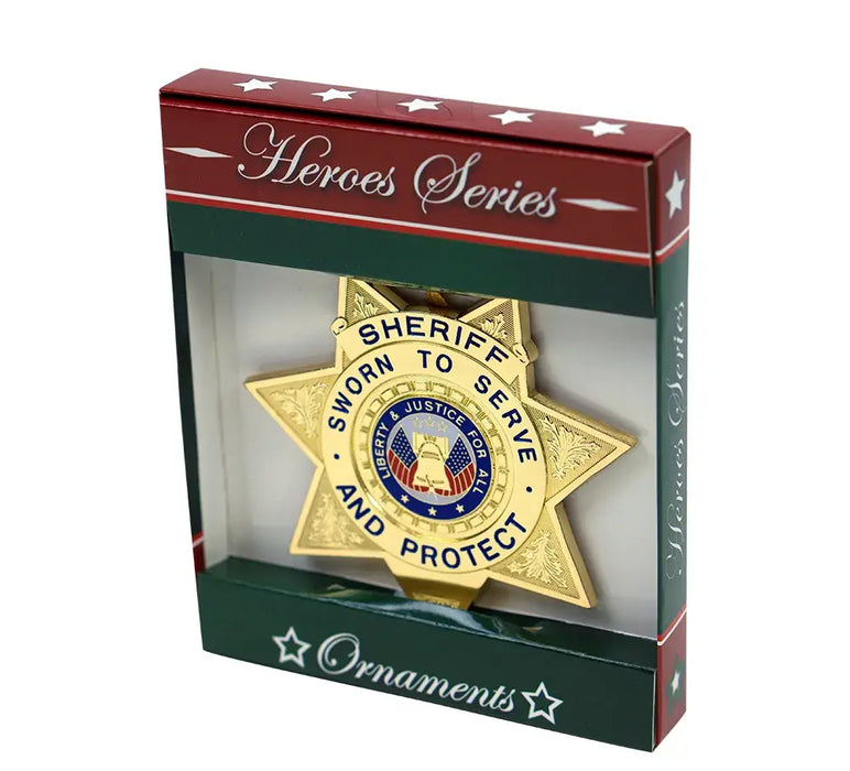 Sheriff Heroes Series Ornament