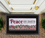 Peace on Earth Luke 2:14 Mini Switch Doormat Insert