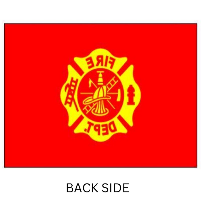 3X5' Fire Department Nylon Flag