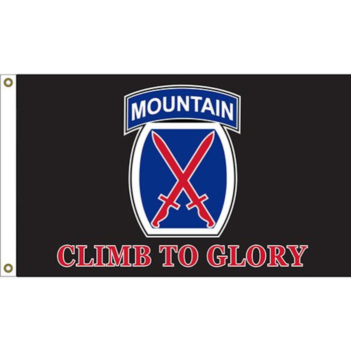 3x5' 10th Mountain Division Polyester Flag