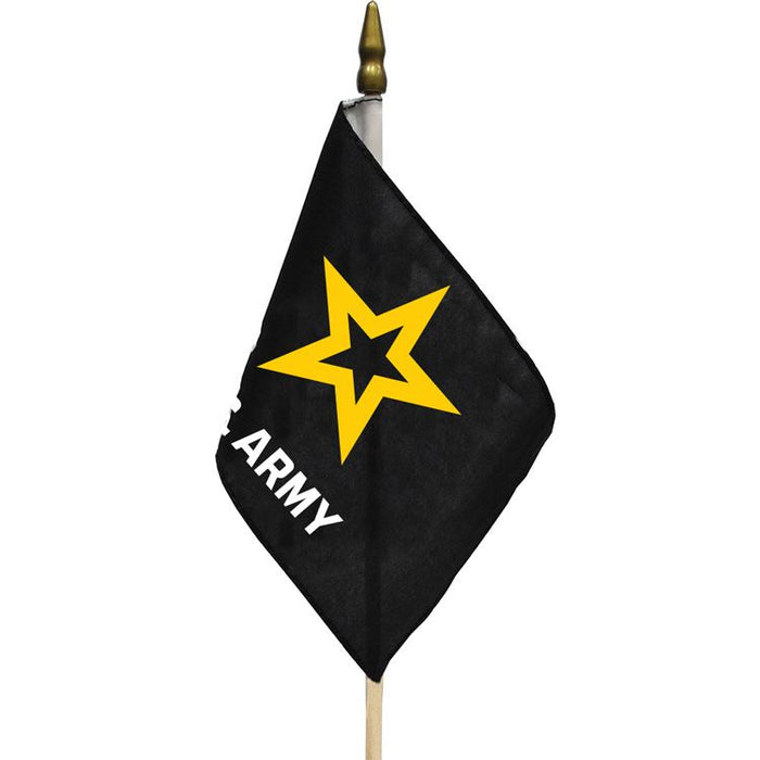 12x18" US Army Star Logo Stick Flag