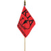 12"x18" Killed In Action (KIA) Stick Flag