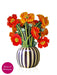 French Poppies Pop-Up Bouquet w/ Note Card