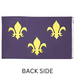 3'x5' French Fleur De Lis Nylon Flag