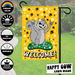 Squirrel Welcomes Garden Flag