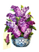 Garden Lilacs Pop-Up Bouquet w/ Note Card