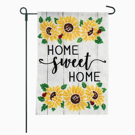 Home Sweet Home Shiplap Garden Flag