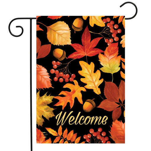 Fall Leaves Garden Flag