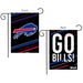 Go Bills Black Double-Sided Garden Flag