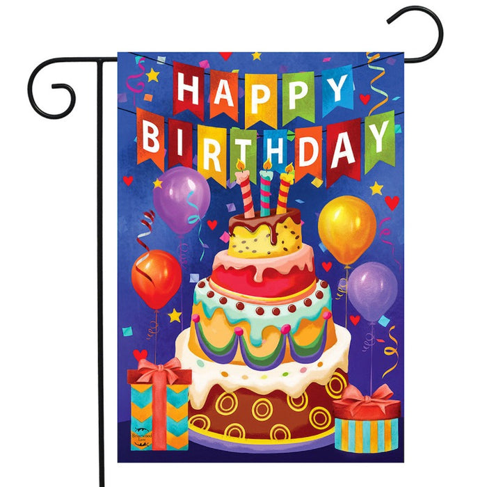 Birthday Celebration Garden Flag