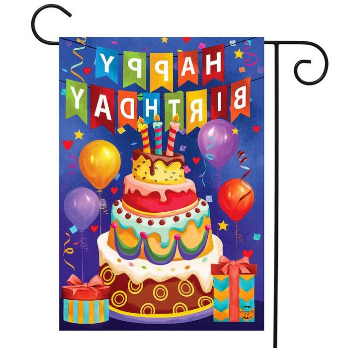 Birthday Celebration Garden Flag
