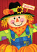 Scarecrow & Pumpkins Garden Flag