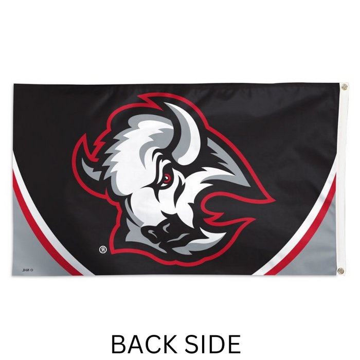 3x5' Buffalo Sabres Goat Head Polyester Flag