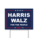 Harris Walz 2024 Coroplast Lawn Sign - Made in the USA