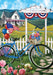 Patriotic Bicycle Banner Flag