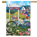 Patriotic Bicycle Banner Flag