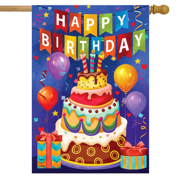 Birthday Celebration Banner Flag