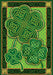 Celtic Shamrocks Banner Flag