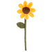 Felt Bendable Sunflower