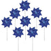 Blue Whirl Mylar Pinwheel
