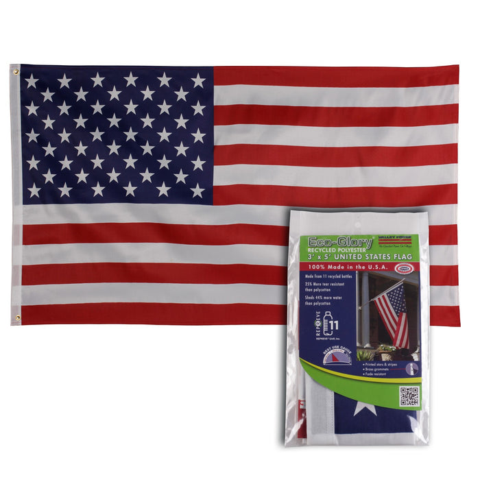 3x5' Recycled Polyester USA Flag