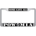 POW/MIA License Plate Frame