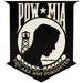 POW/MIA Emblem Rubber Magnet