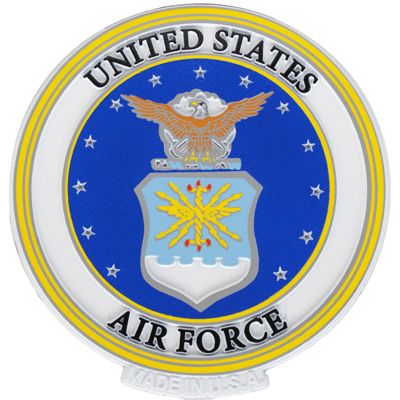 US Air Force Logo Emblem Rubber Magnet