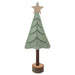 8.25" Felted Tree Pattern on Wood Stand