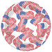 7" Stars and Stripes Paper Plates - 8 Pack