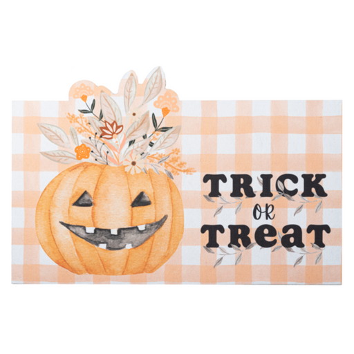 Trick or Treat Doormat